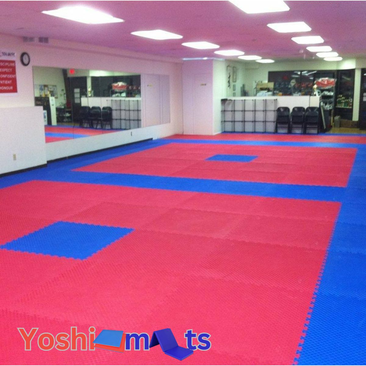 Puzzle Mats EVA foam SPARK 4,0cm 100x100cm Judo / BJJ / MMA - Image 15